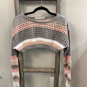 Altar’d State Colorblock Knit Shrug Sweater – Women’s Small